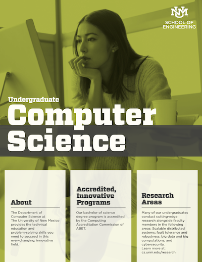 UNM Undergraduate Computer Science Program Detail